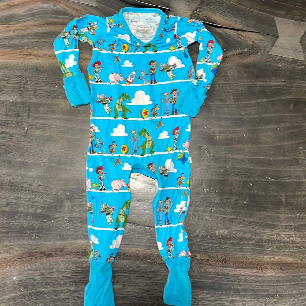 Little Sleepies Toy Story 6-12 month Crescent Zippie